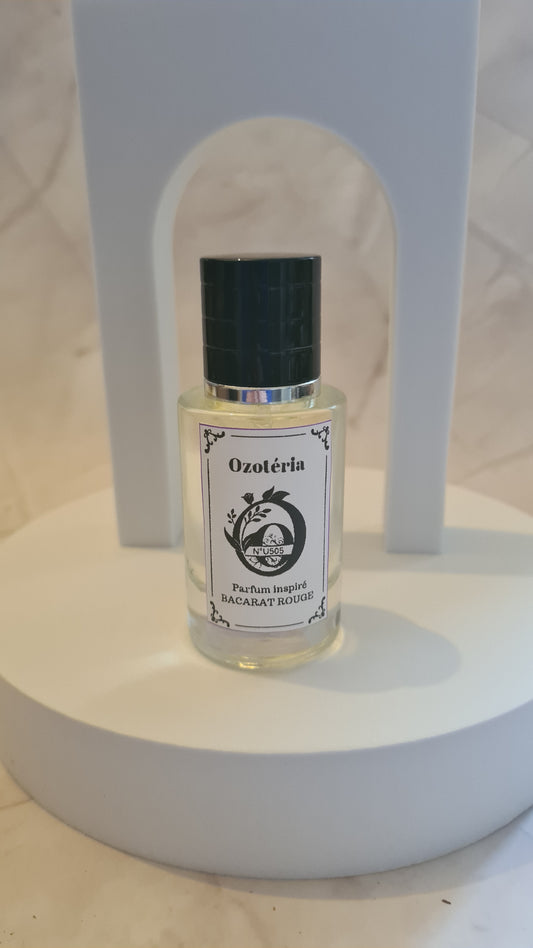 Parfum inspiré Baccara rouge
