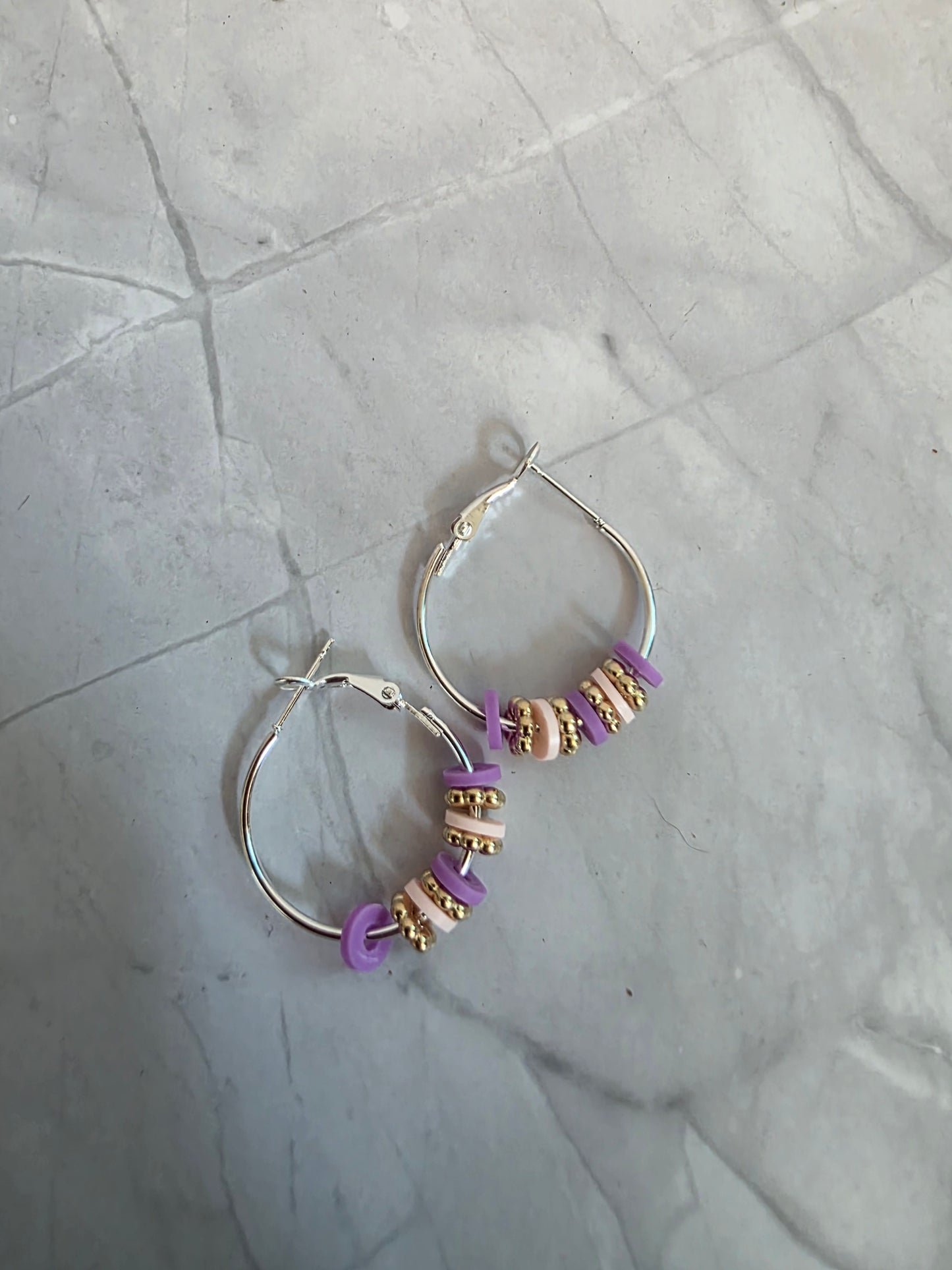 Boucle d'oreille heisi perlla