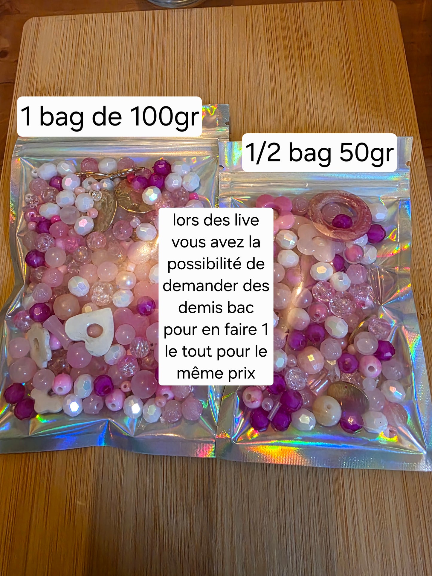bag de perle en vrac